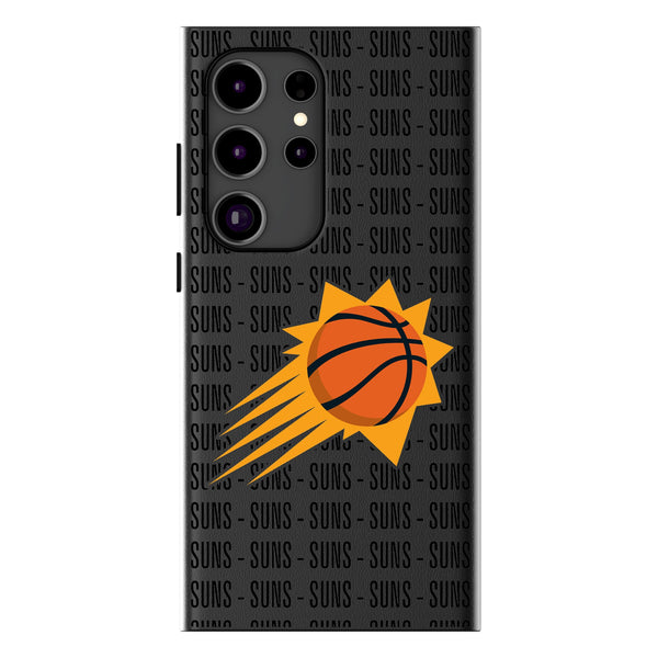 Phoenix Suns Text Backdrop Galaxy MagSafe Compatible Phone Case