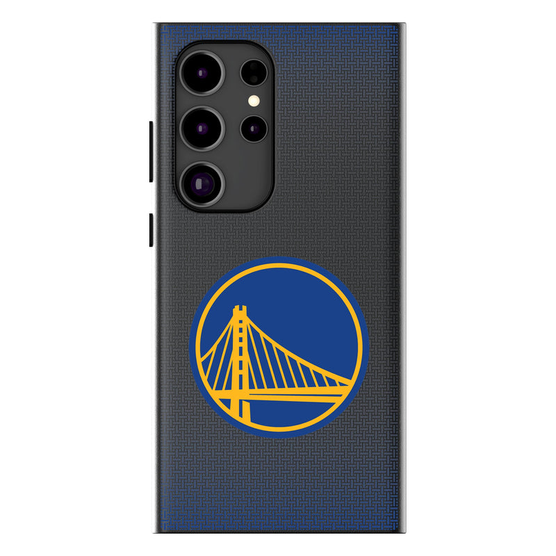 Golden State Warriors Linen Galaxy MagSafe Compatible Phone Case