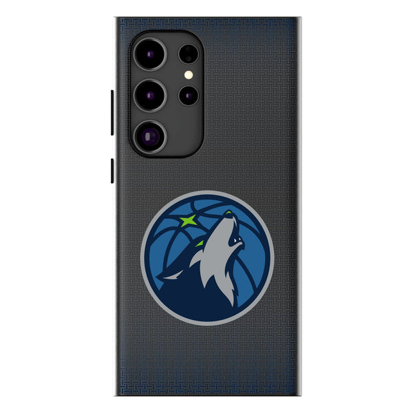 Minnesota Timberwolves Linen Galaxy MagSafe Compatible Phone Case