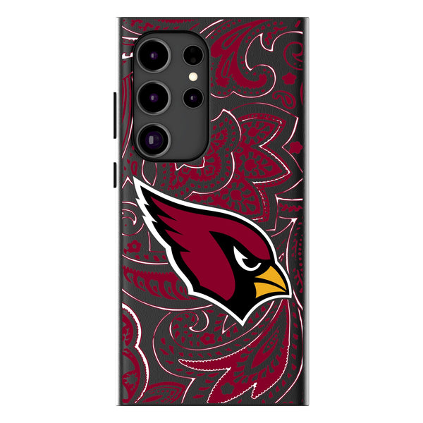 Arizona Cardinals Paisley Galaxy Magnetic Phone Case