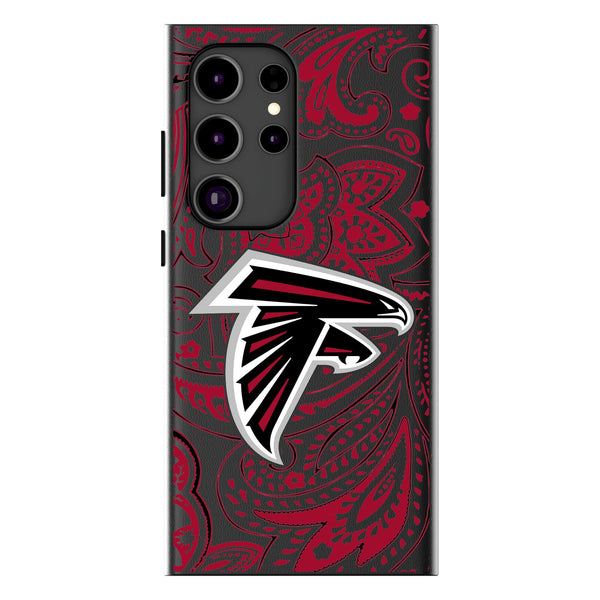 Atlanta Falcons Paisley Galaxy Magnetic Phone Case