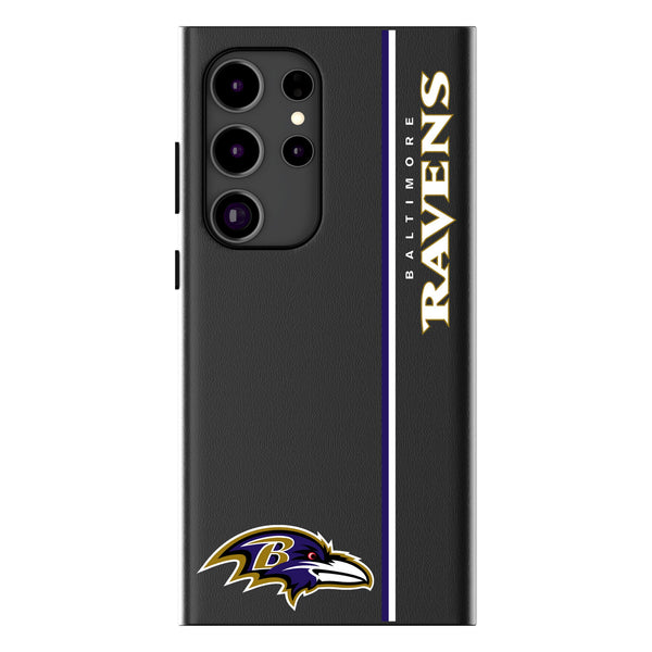 Baltimore Ravens Sidebar Galaxy MagSafe Compatible Phone Case