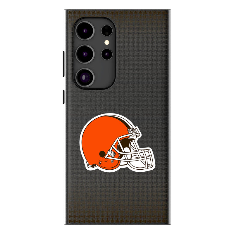 Cleveland Browns Linen Galaxy MagSafe Compatible Phone Case