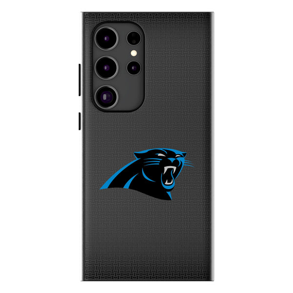 Carolina Panthers Linen Galaxy MagSafe Compatible Phone Case