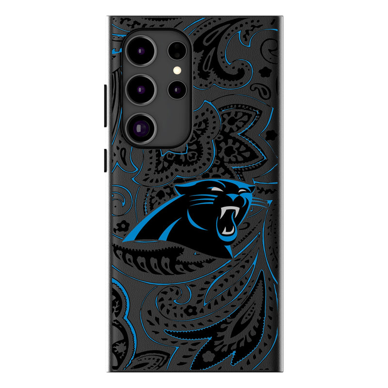 Carolina Panthers Paisley Galaxy Magnetic Phone Case