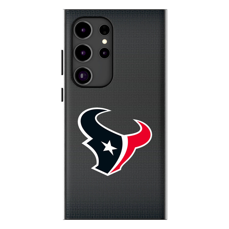 Houston Texans Linen Galaxy MagSafe Compatible Phone Case