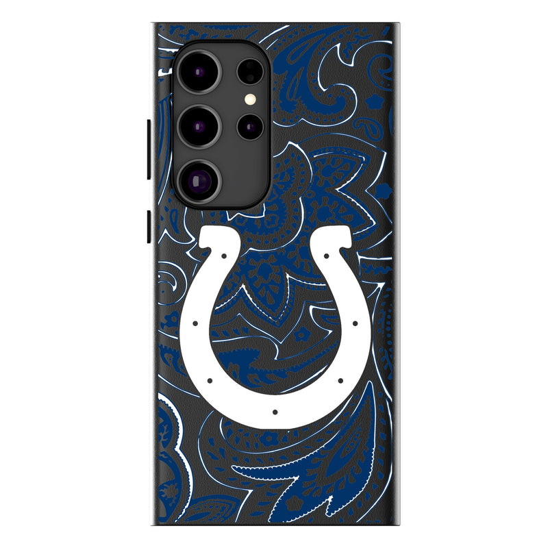 Indianapolis Colts Paisley Galaxy Magnetic Phone Case