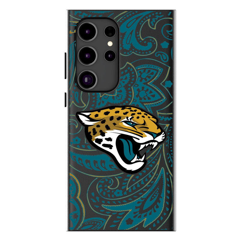 Jacksonville Jaguars Paisley Galaxy Magnetic Phone Case