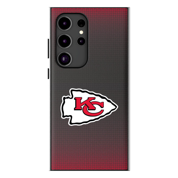 Kansas City Chiefs Linen Galaxy MagSafe Compatible Phone Case