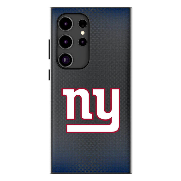 New York Giants Linen Galaxy MagSafe Compatible Phone Case