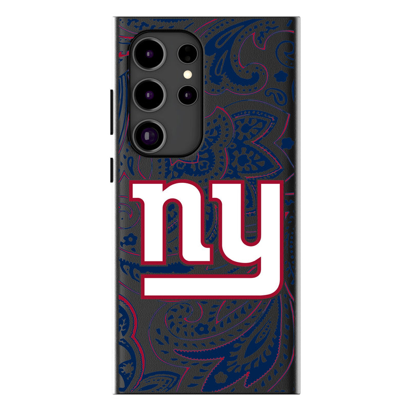 New York Giants Paisley Galaxy Magnetic Phone Case