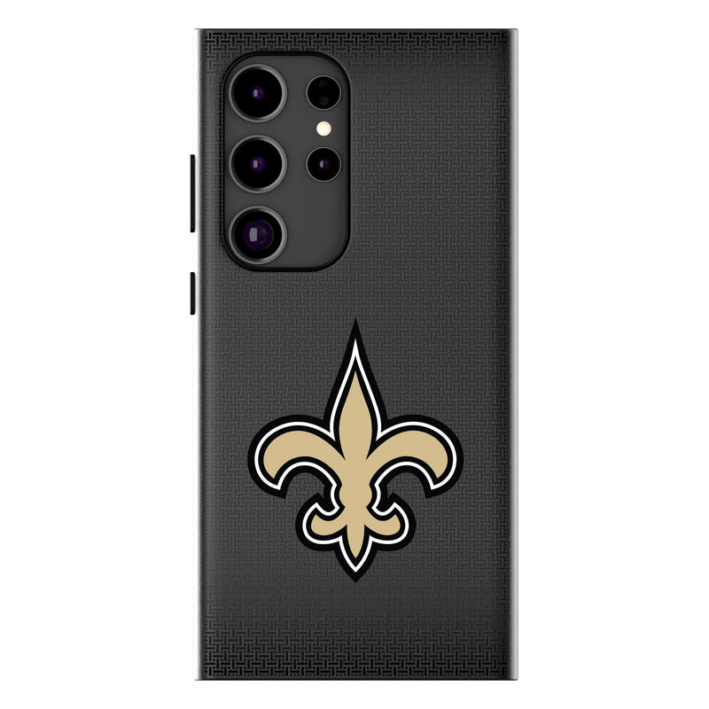 New Orleans Saints Linen Galaxy MagSafe Compatible Phone Case