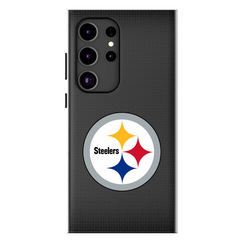 Pittsburgh Steelers Linen Galaxy MagSafe Compatible Phone Case