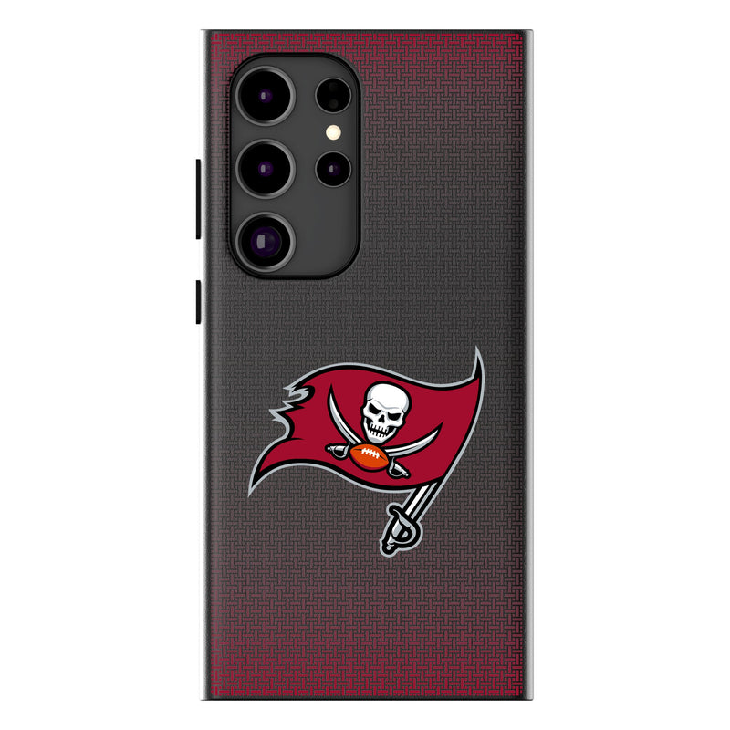 Tampa Bay Buccaneers Linen Galaxy MagSafe Compatible Phone Case