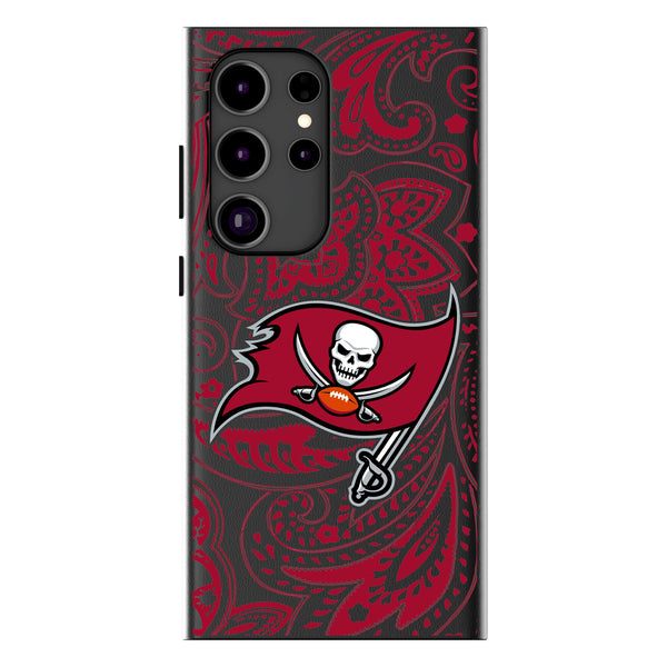 Tampa Bay Buccaneers Paisley Galaxy Magnetic Phone Case