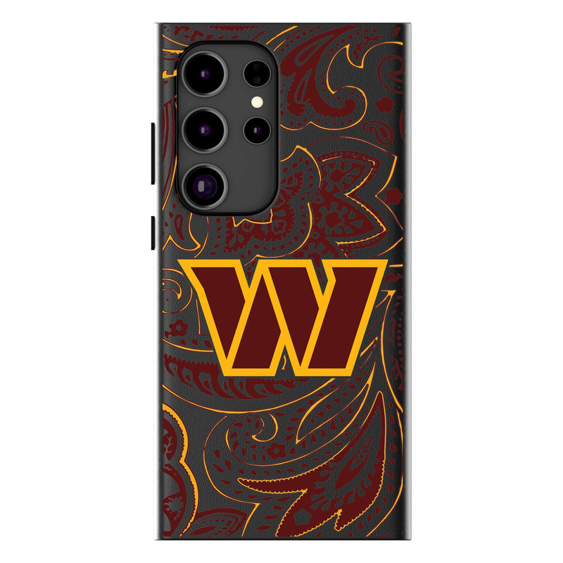 Washington Commanders Paisley Galaxy Magnetic Phone Case