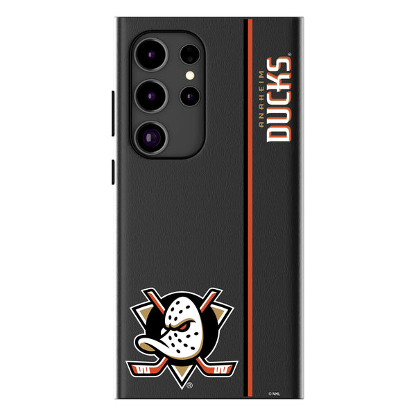 Anaheim Ducks Sidebar Galaxy MagSafe Compatible Phone Case