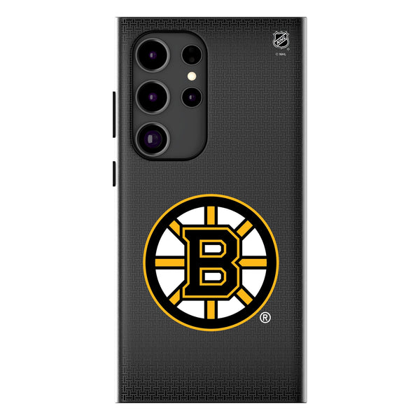 Boston Bruins Linen Galaxy MagSafe Compatible Phone Case