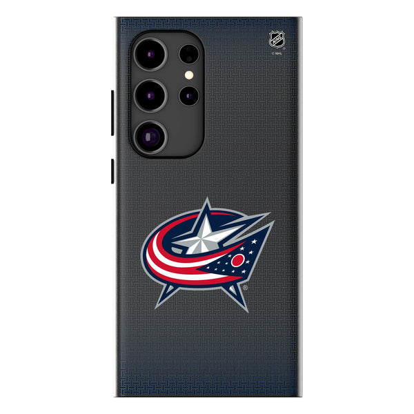 Columbus Blue Jackets Linen Galaxy MagSafe Compatible Phone Case