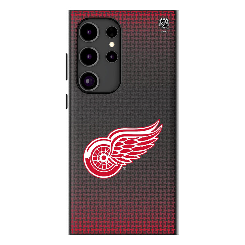 Detroit Red Wings Linen Galaxy MagSafe Compatible Phone Case