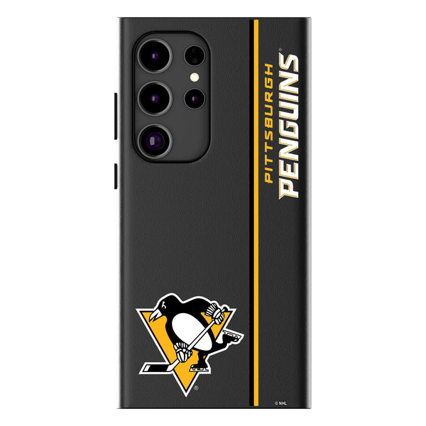 Pittsburgh Penguins Sidebar Galaxy MagSafe Compatible Phone Case