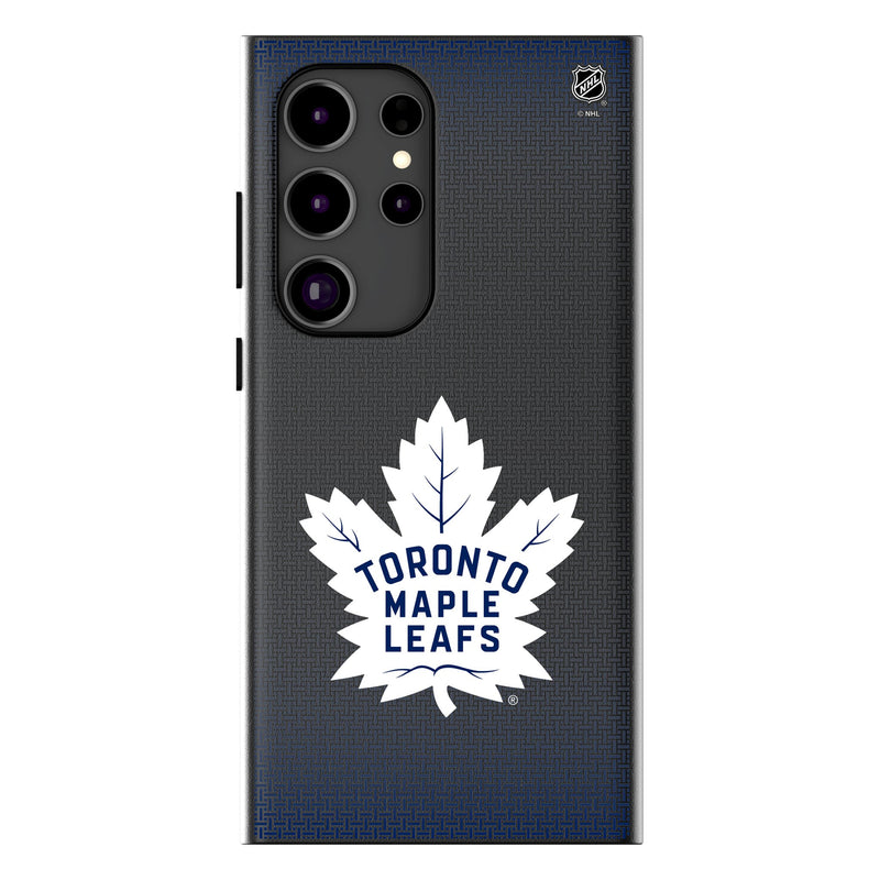 Toronto Maple Leafs Linen Galaxy MagSafe Compatible Phone Case