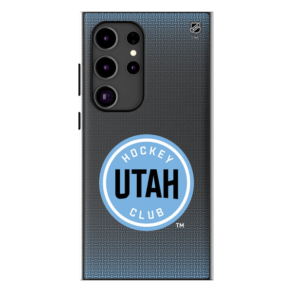 Utah Hockey Club Linen Galaxy MagSafe Compatible Phone Case