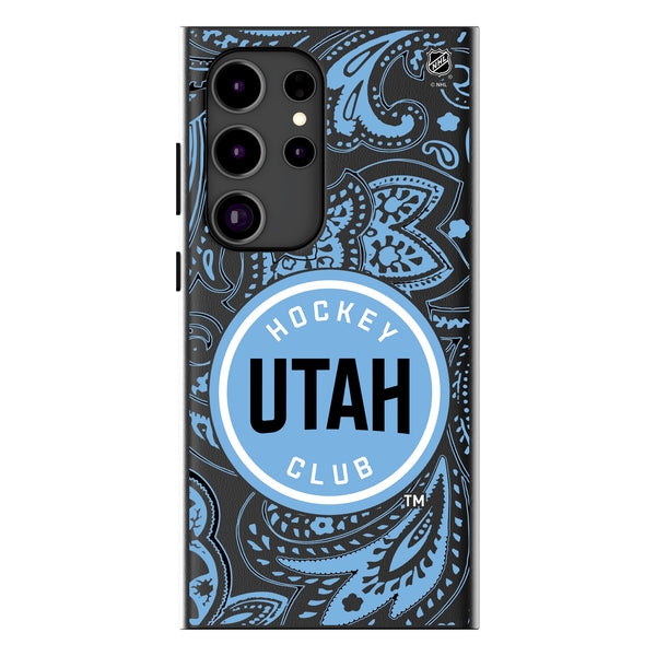 Utah Hockey Club Paisley Galaxy MagSafe Compatible Phone Case