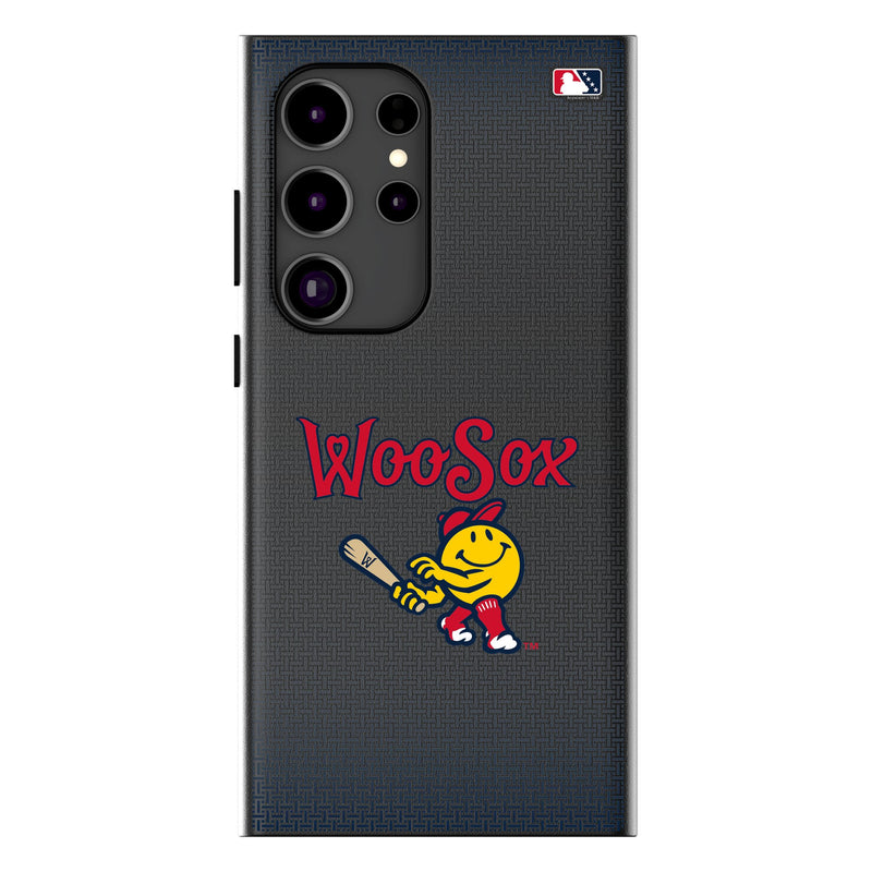 Worcester Red Sox Linen Galaxy MagSafe Compatible Phone Case