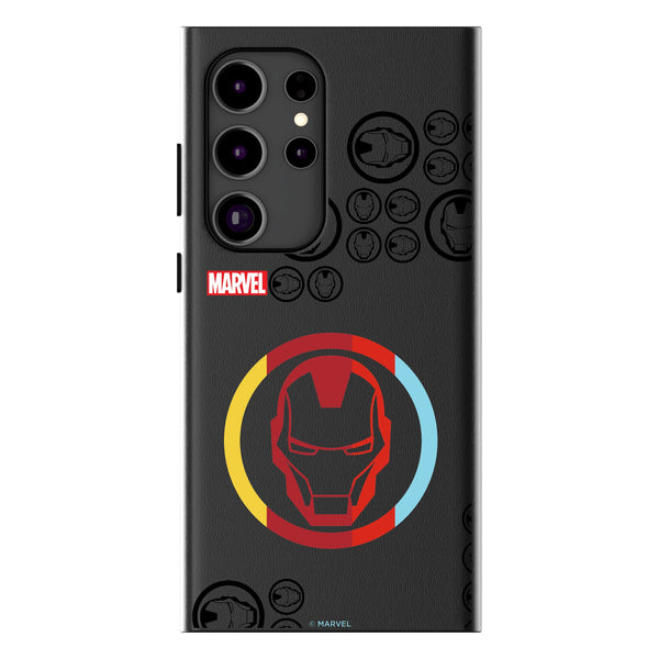 Marvel Avengers Iron Man Sigil Galaxy MagSafe Compatible Phone Case