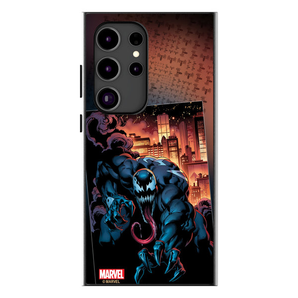 Marvel Venom Cover Art Galaxy MagSafe Compatible Phone Case