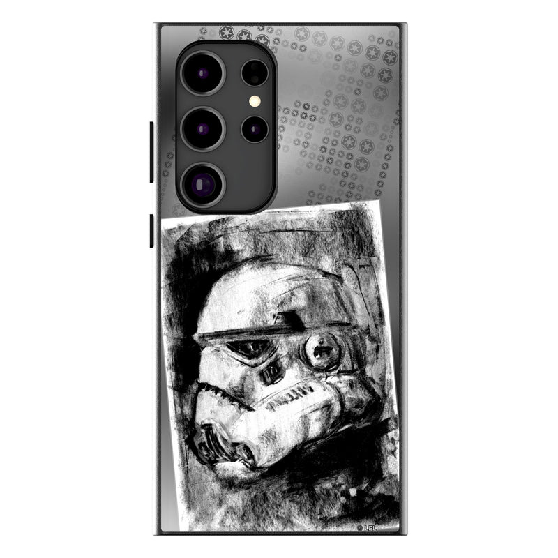 Star Wars Stormtrooper Portrait Galaxy MagSafe Compatible Phone Case