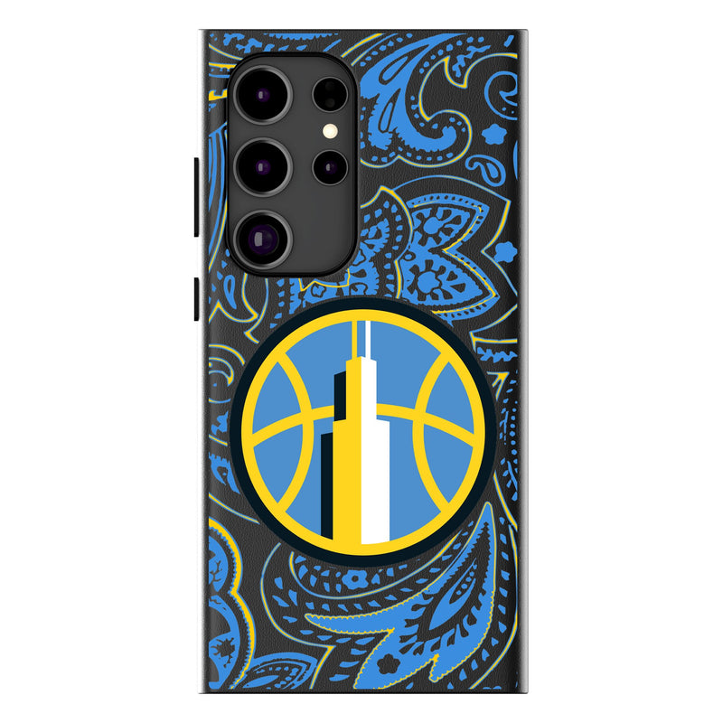 Chicago Sky Paisley Galaxy MagSafe Compatible Phone Case