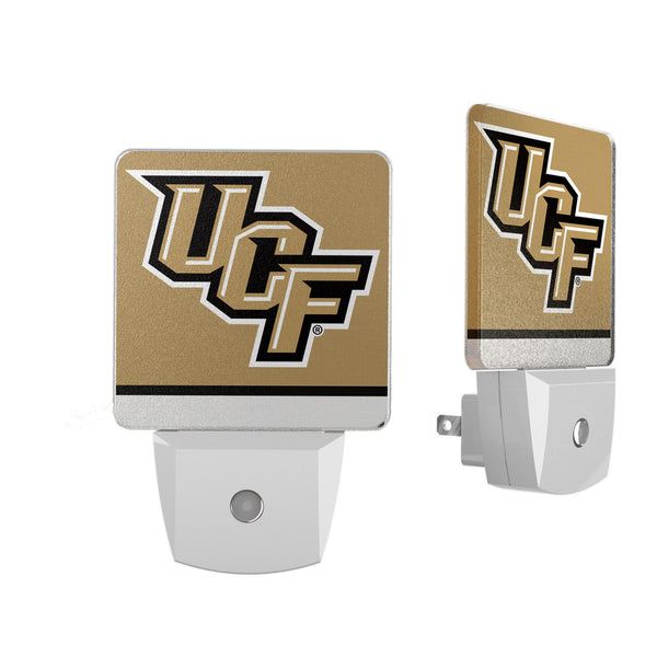 University of Central Florida Golden Knights Stripe Night Light 2-Pack