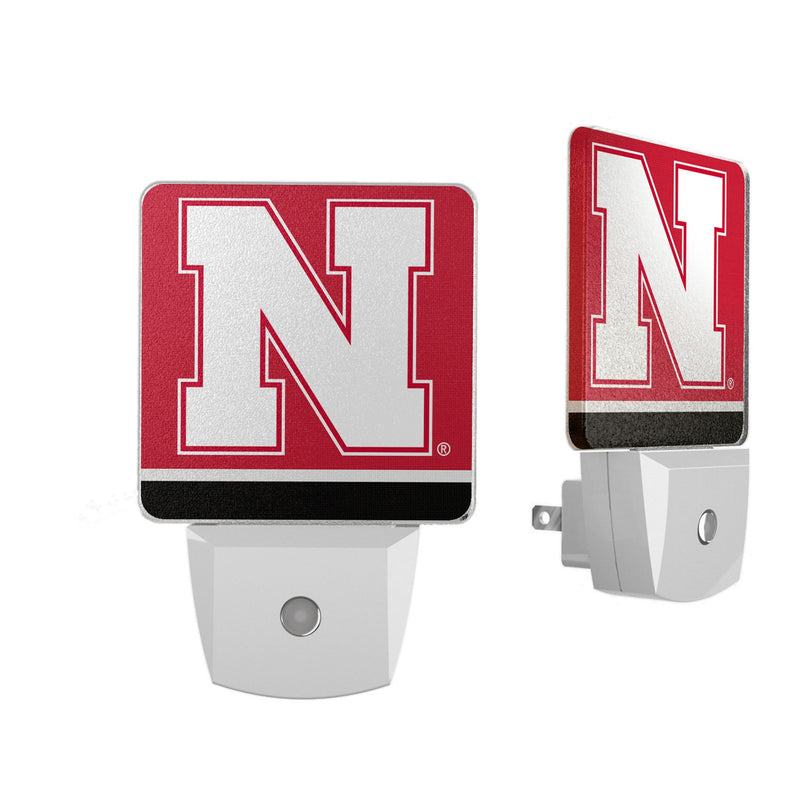 University of Nebraska Huskers Block N Stripe Night Light 2-Pack