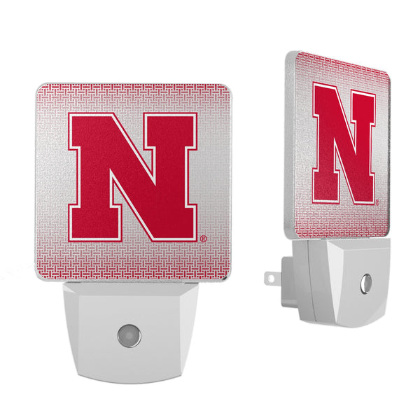 University of Nebraska Huskers Block N Linen Night Light 2-Pack