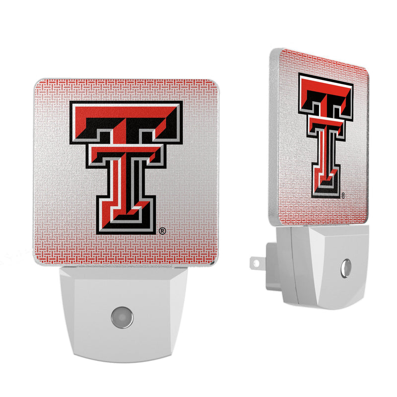 Texas Tech Red Raiders Linen Night Light 2-Pack