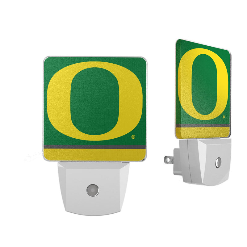 University of Oregon Ducks Stripe Night Light 2-Pack