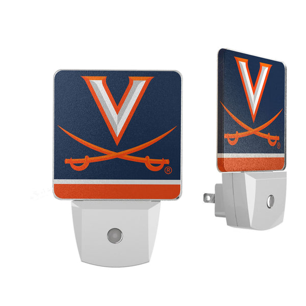 University of Virginia Cavaliers Stripe Night Light 2-Pack