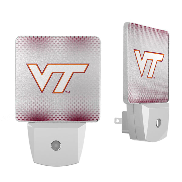 Virginia Tech Hokies Linen Night Light 2-Pack