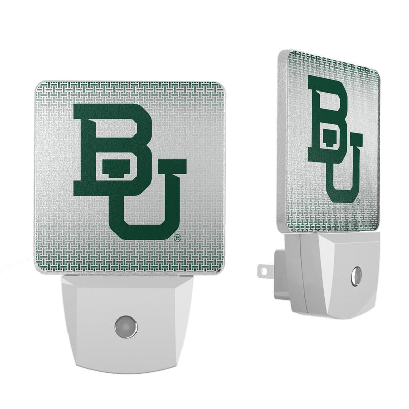 Baylor University Bears Linen Night Light 2-Pack