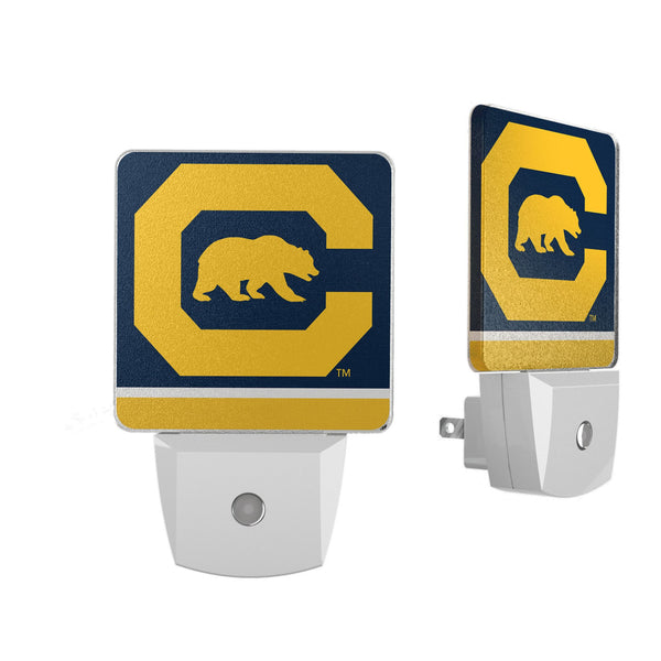 University of California Berkeley Golden Bears Stripe Night Light 2-Pack