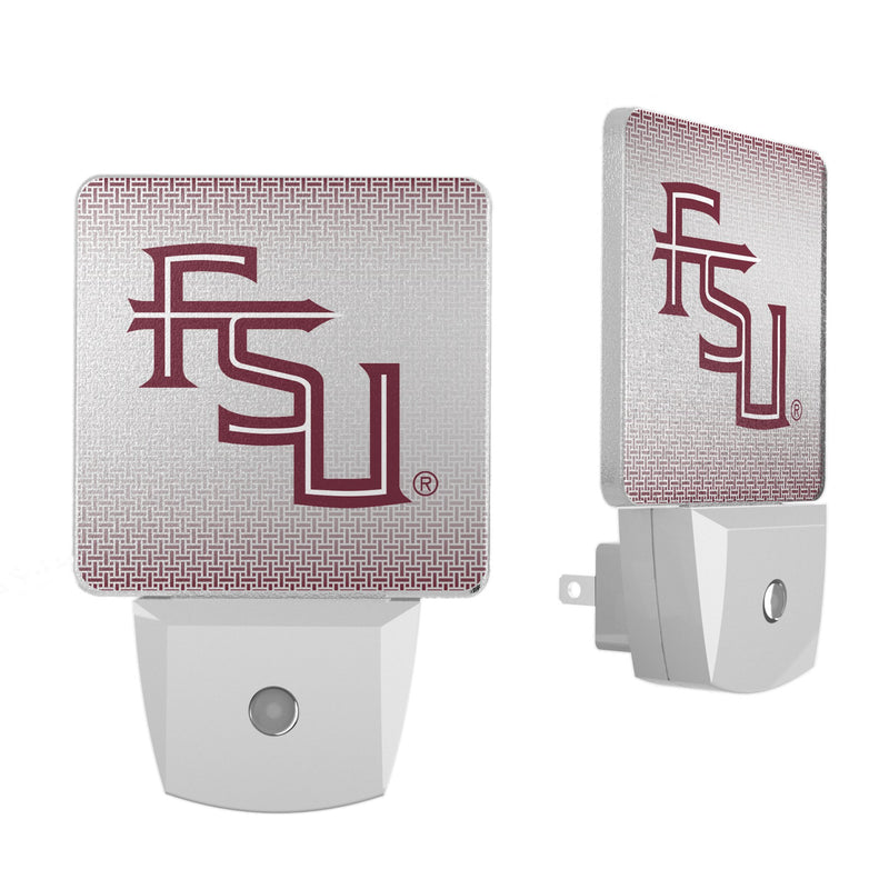 Florida State University Seminoles Athletic Wordmark Linen Night Light 2-Pack