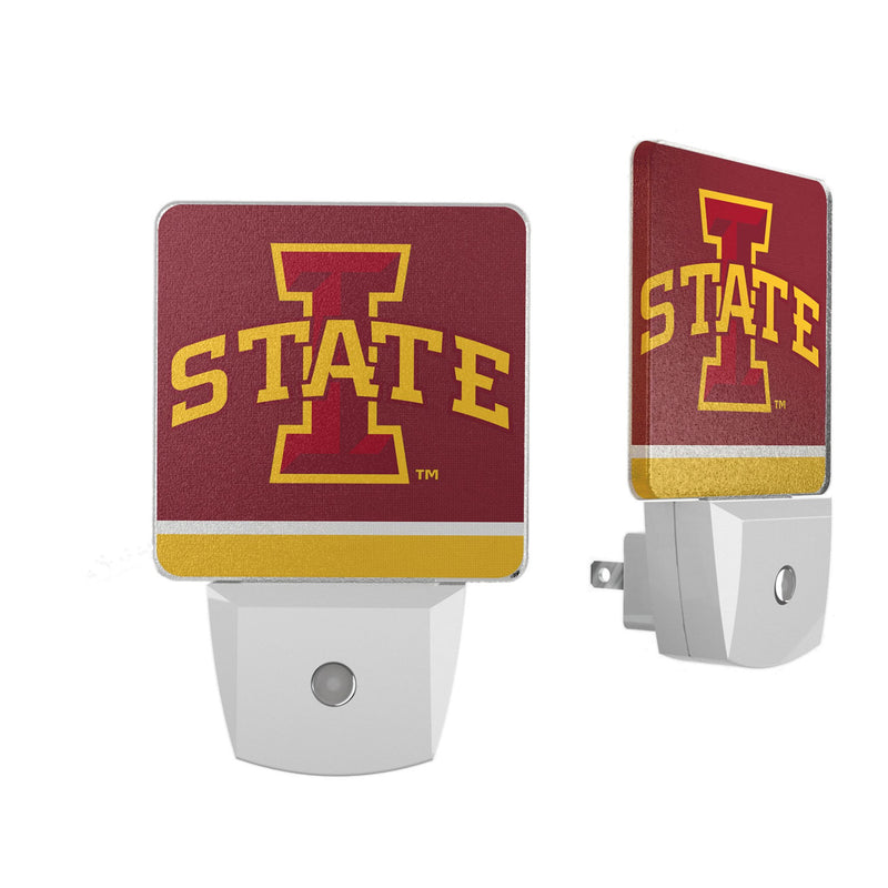 Iowa State University Cyclones Stripe Night Light 2-Pack