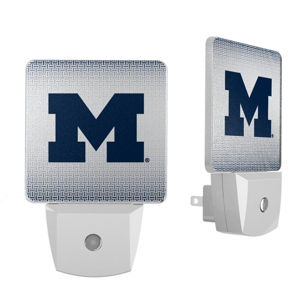 University of Michigan Wolverines Linen Night Light 2-Pack