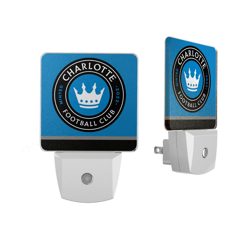 Charlotte FC  Stripe Night Light 2-Pack