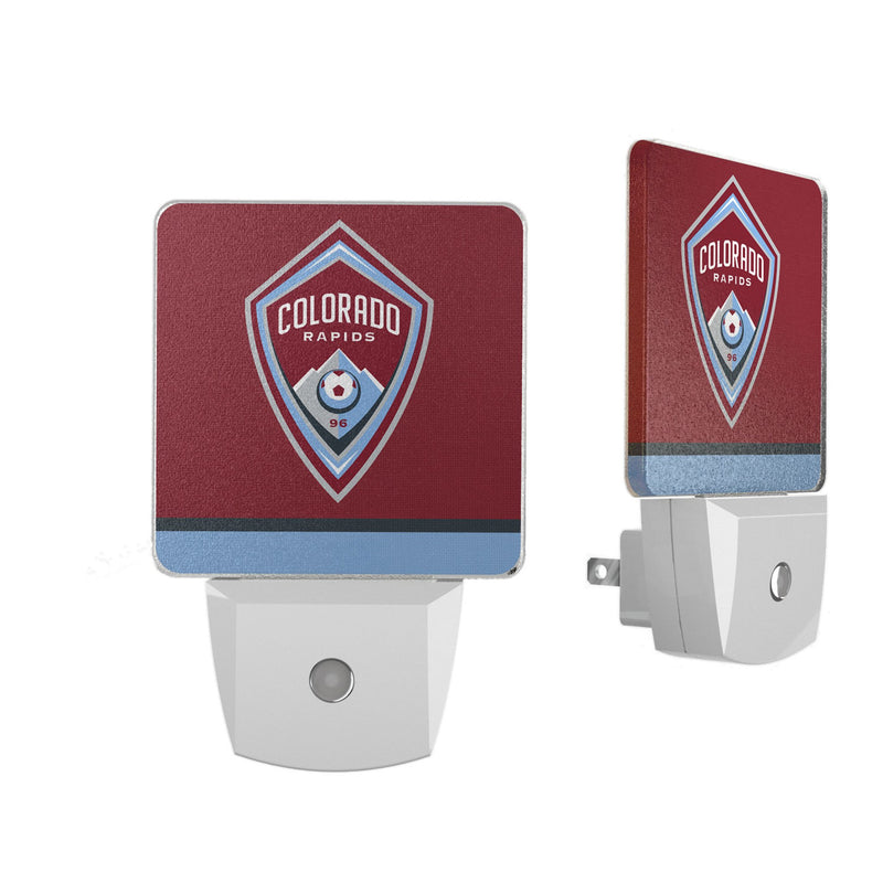 Colorado Rapids  Stripe Night Light 2-Pack