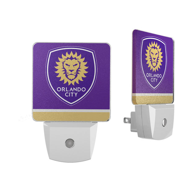 Orlando City Soccer Club  Stripe Night Light 2-Pack