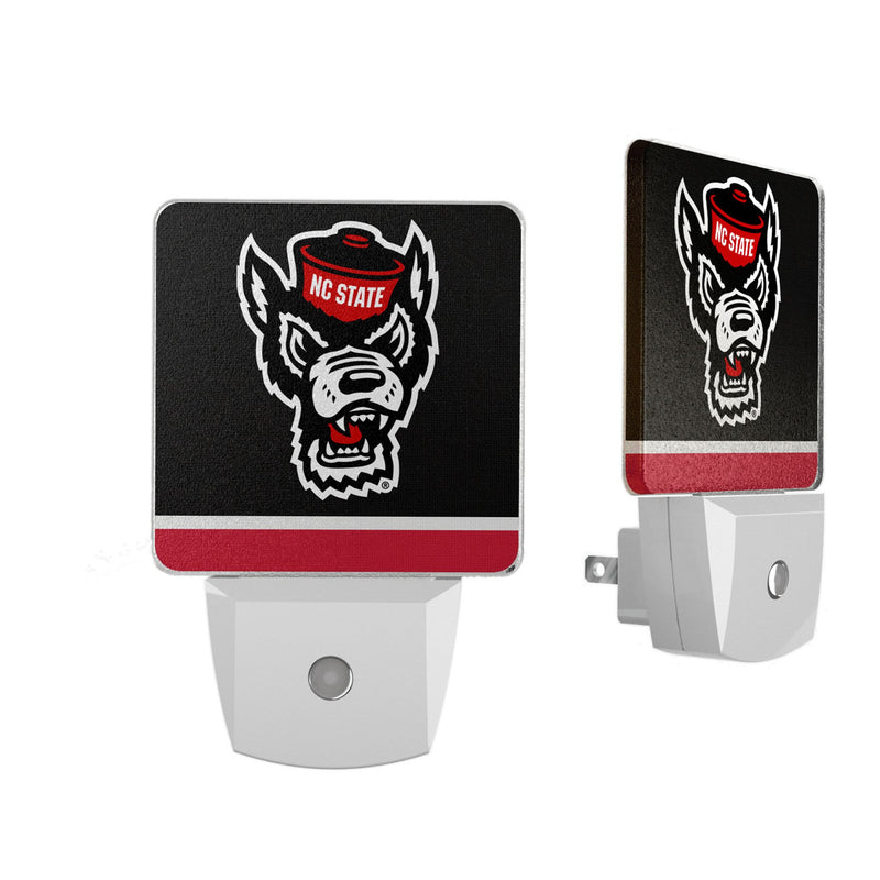 North Carolina State University Wolfpack Stripe Night Light 2-Pack