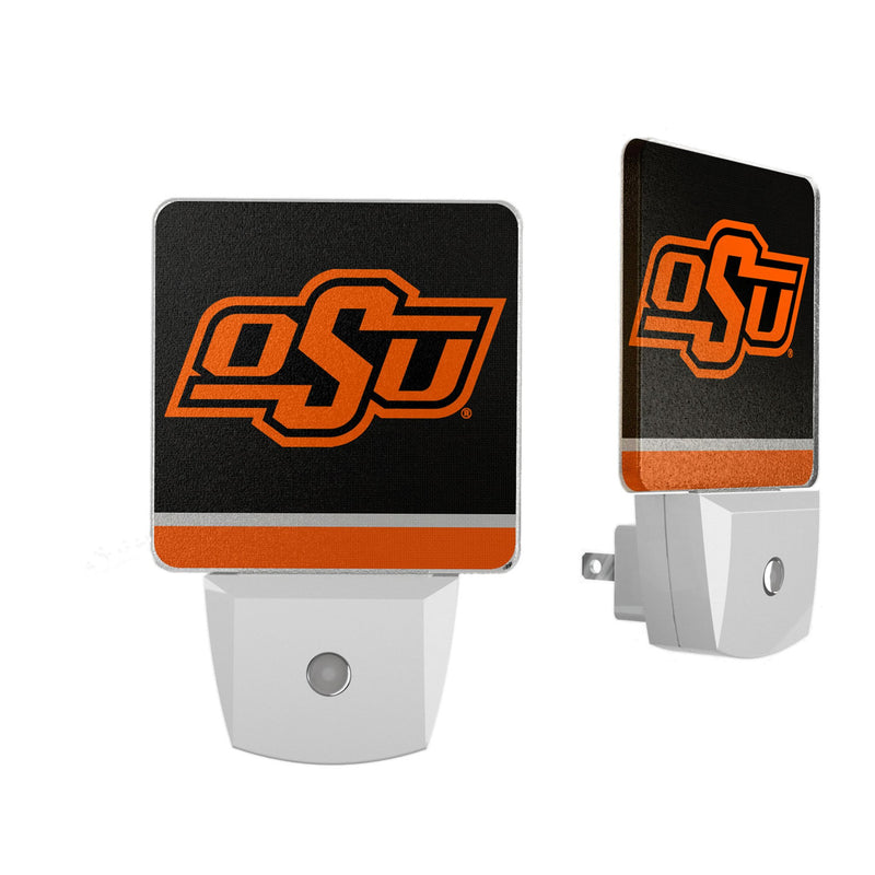 Oklahoma State University Cowboys Stripe Night Light 2-Pack